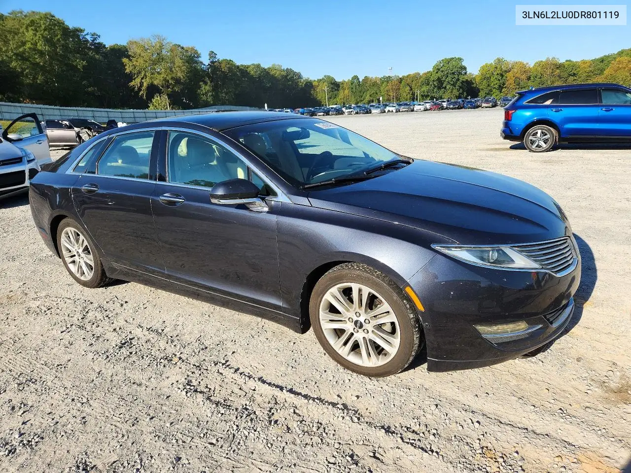 2013 LINCOLN MKZ VIN 3LN6L2LU0DR801119 — фото 4