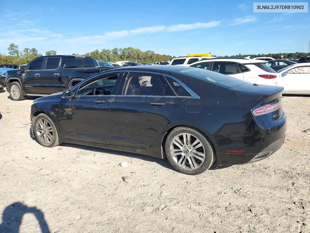 2013 LINCOLN MKZ VIN 3LN6L2J97DR810902 — фото 2