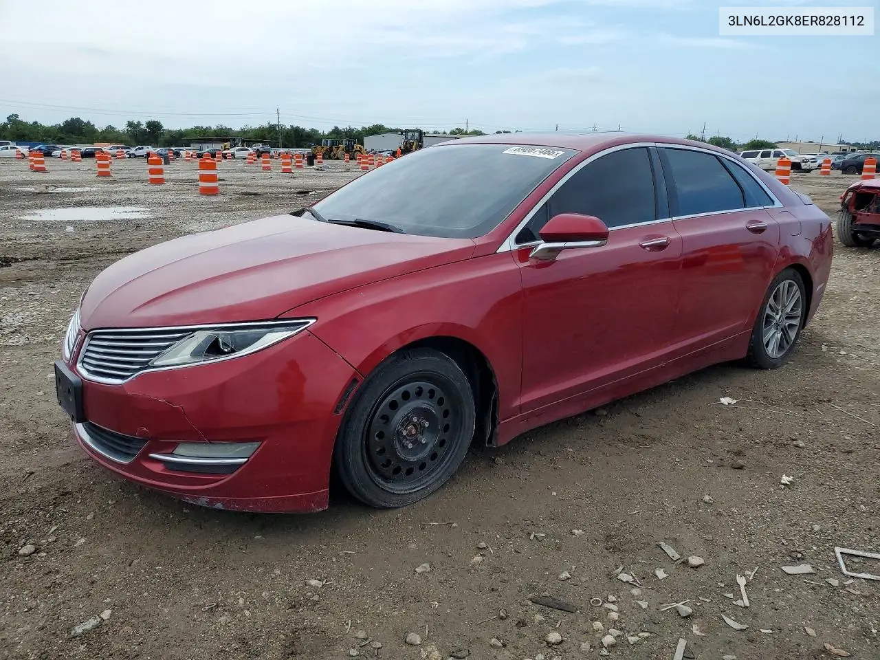 LINCOLN MKZ 2014, VIN 3LN6L2GK8ER828112