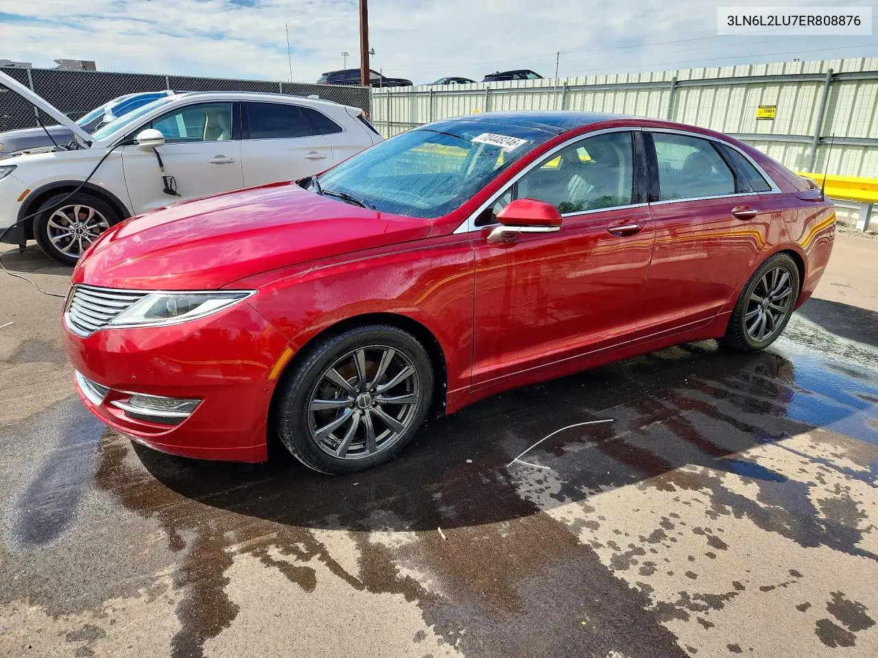 LINCOLN MKZ 2014, VIN 3LN6L2LU7ER808876