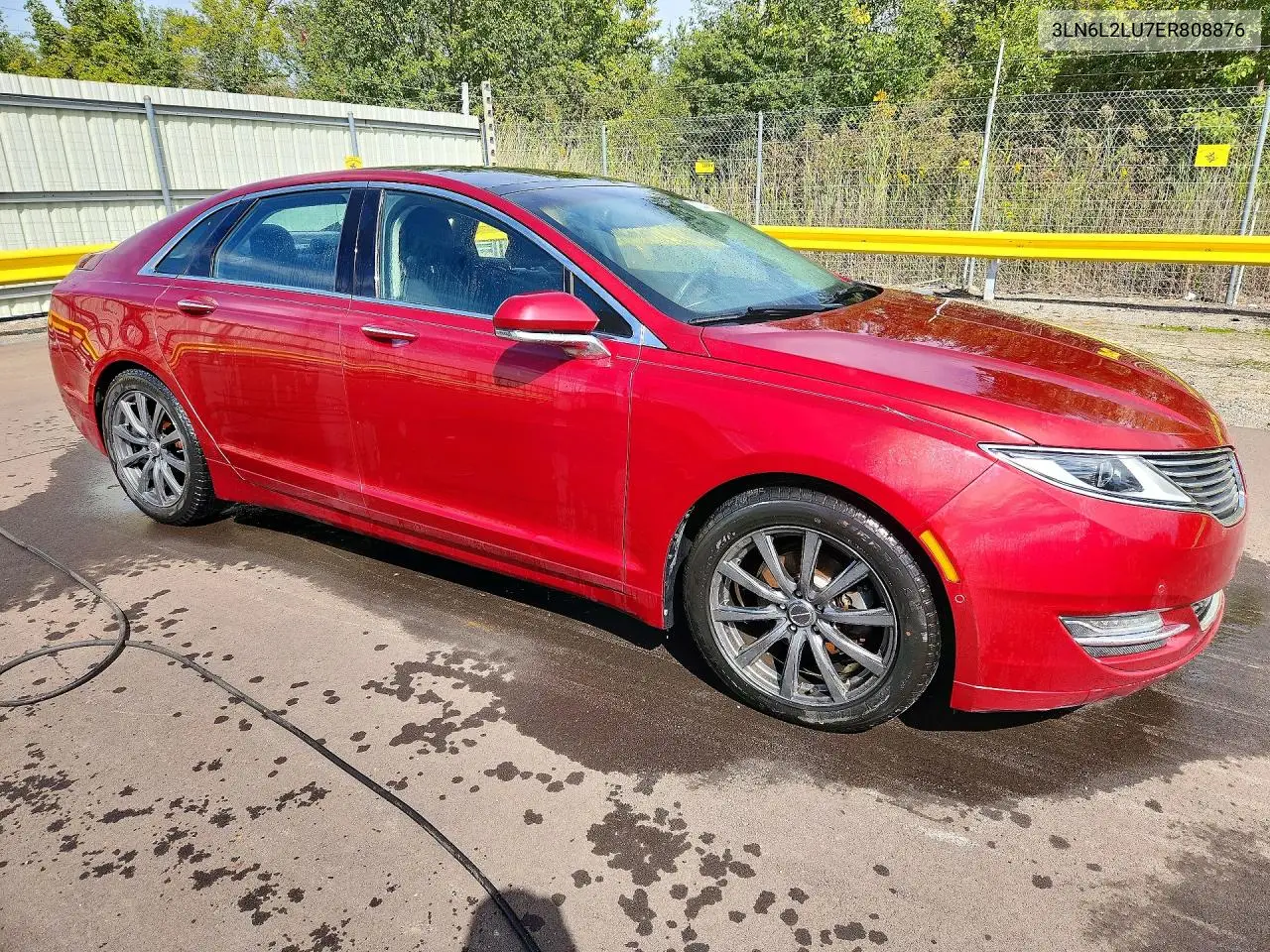2014 LINCOLN MKZ VIN 3LN6L2LU7ER808876 — фото 4