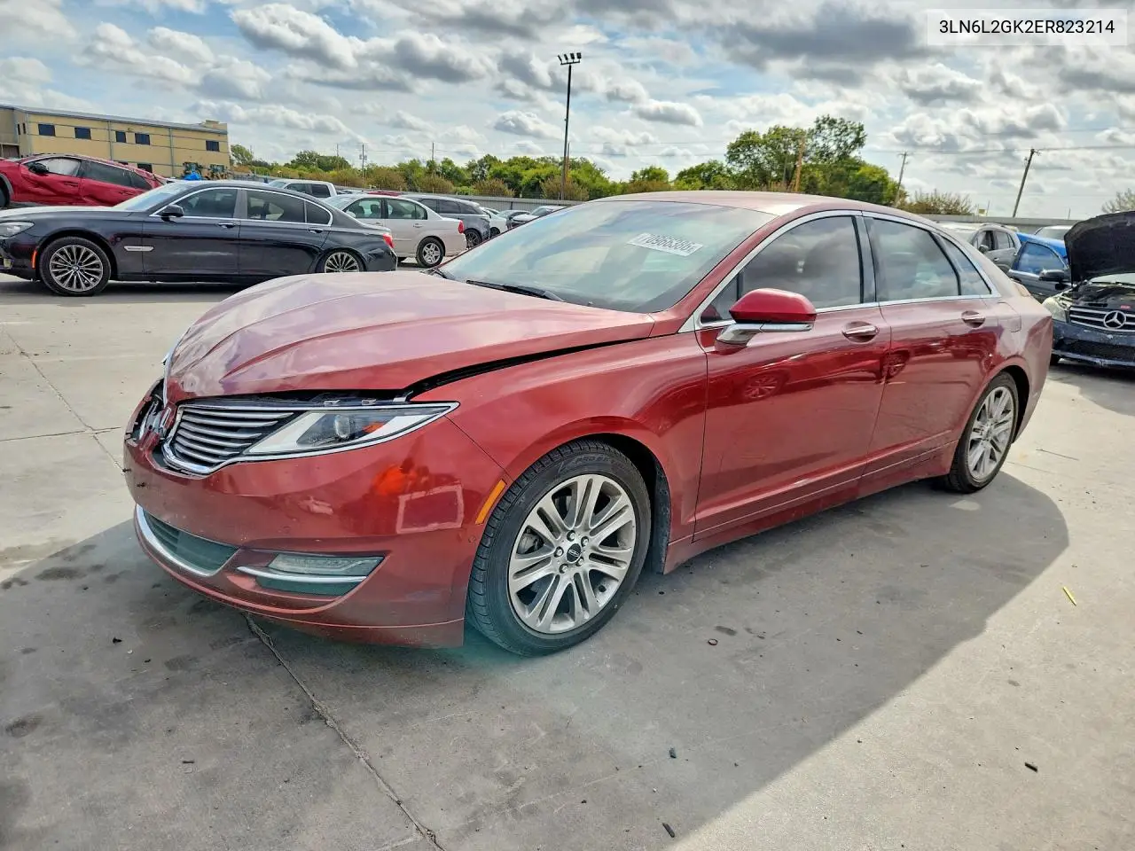 LINCOLN MKZ 2014, VIN 3LN6L2GK2ER823214