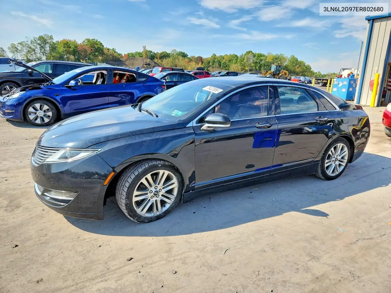 LINCOLN MKZ 2014, VIN 3LN6L2G97ER802680