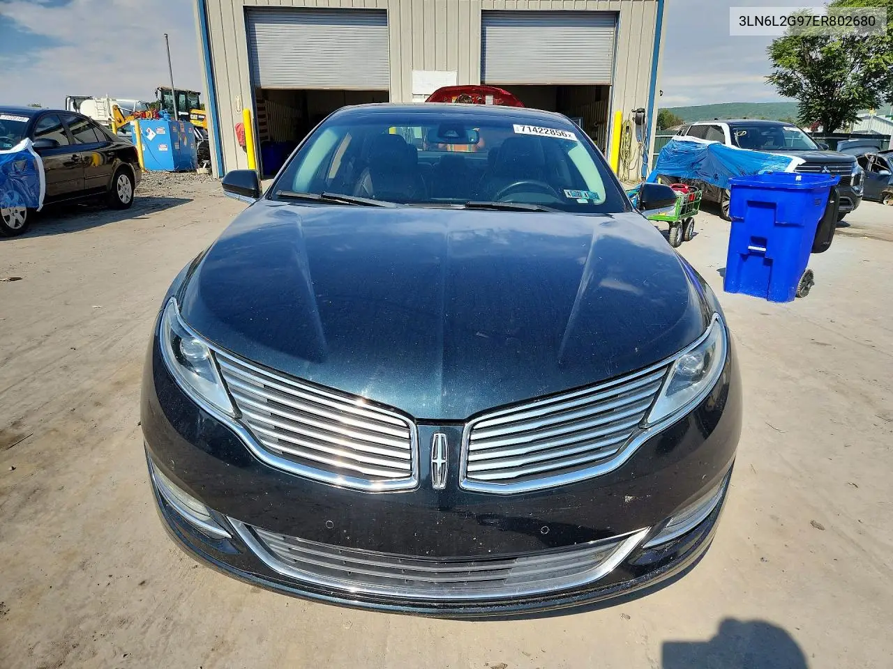 2014 LINCOLN MKZ VIN 3LN6L2G97ER802680 — фото 5
