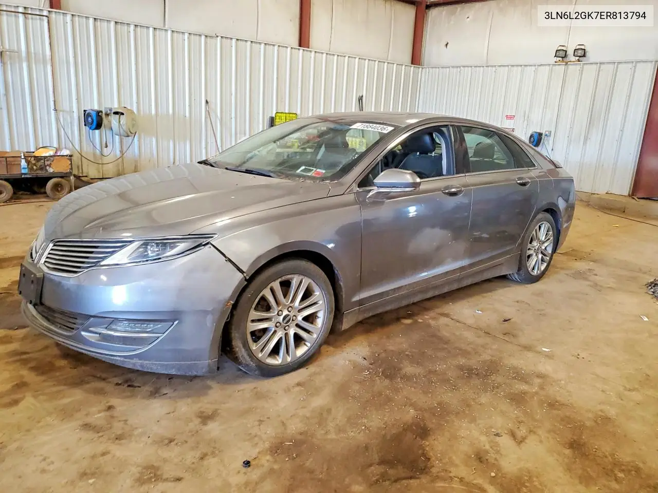 LINCOLN MKZ 2014, VIN 3LN6L2GK7ER813794