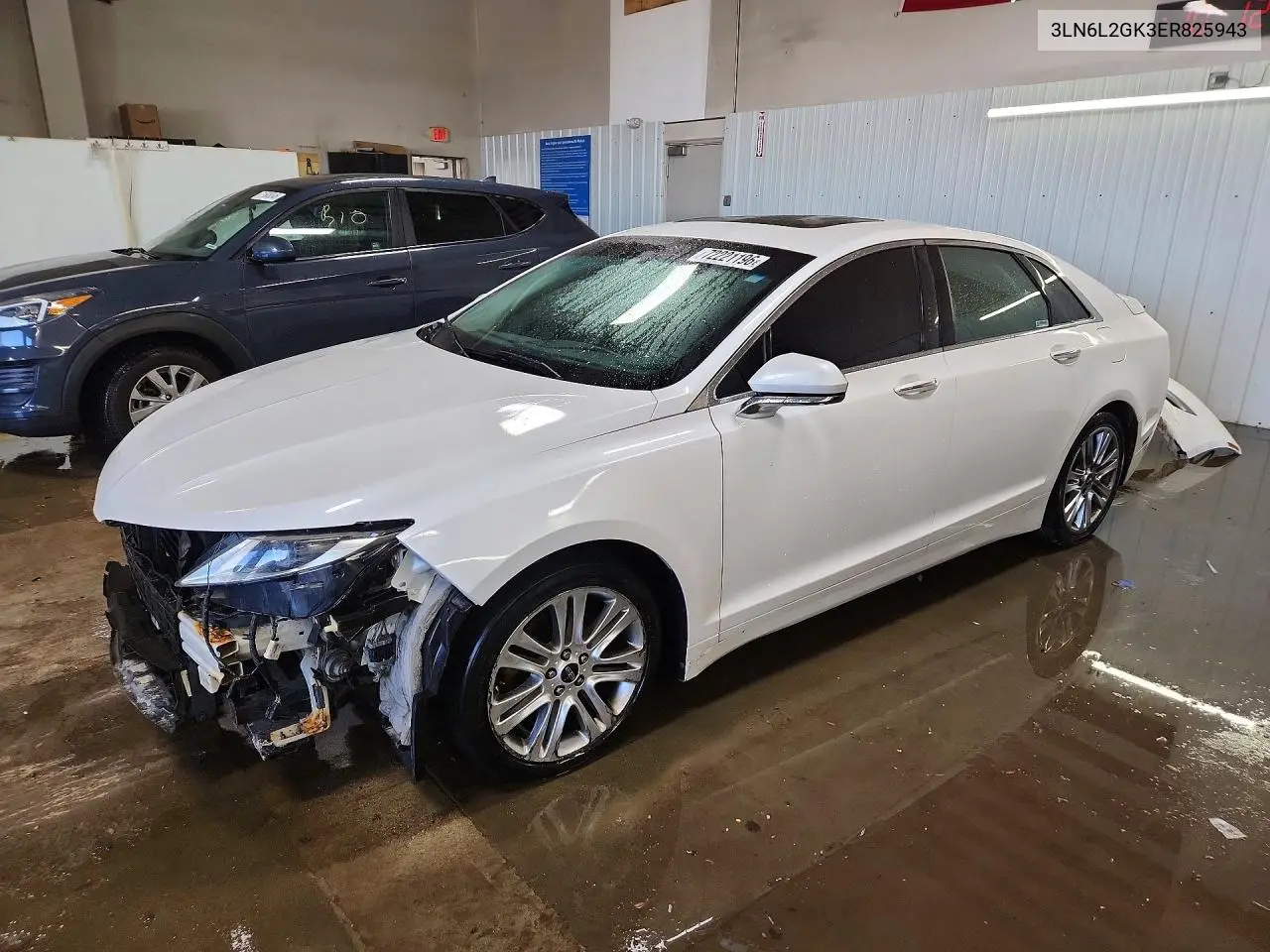 LINCOLN MKZ 2014, VIN 3LN6L2GK3ER825943