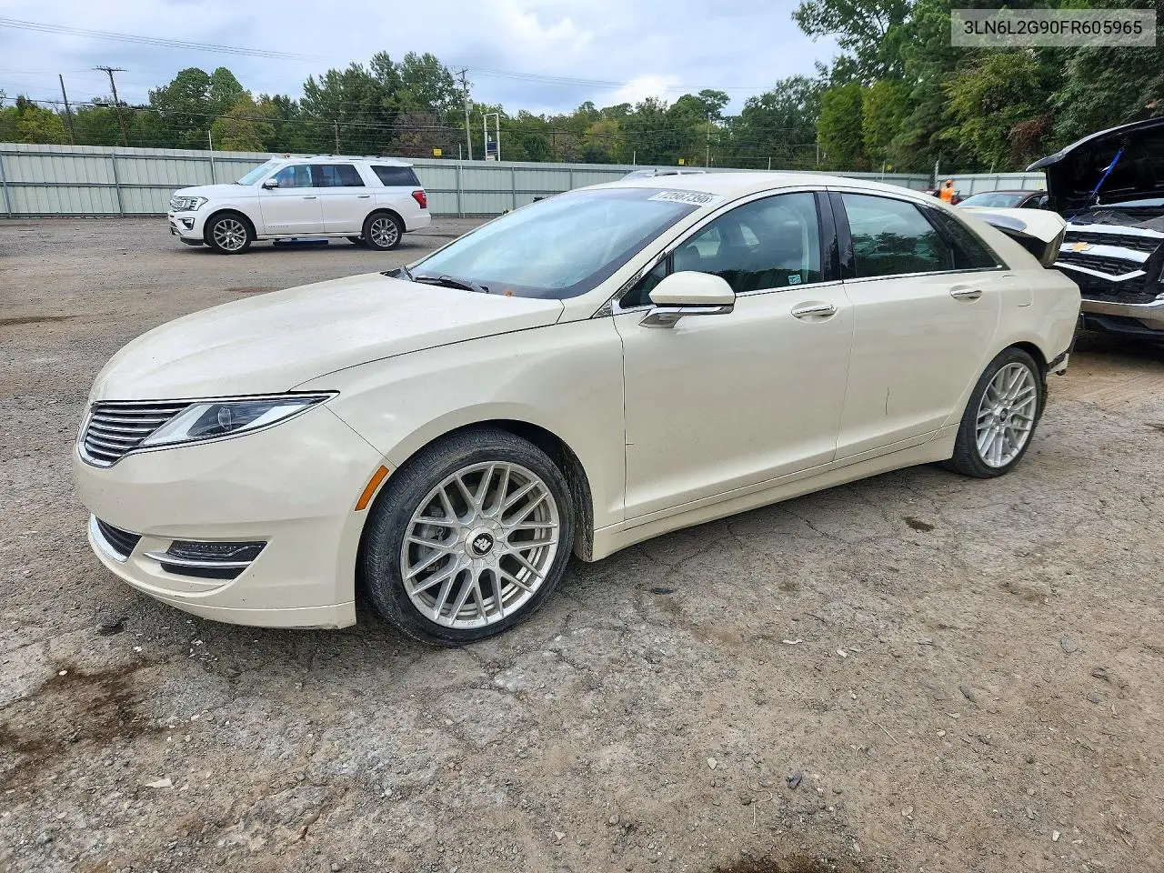 LINCOLN MKZ 2015, VIN 3LN6L2G90FR605965