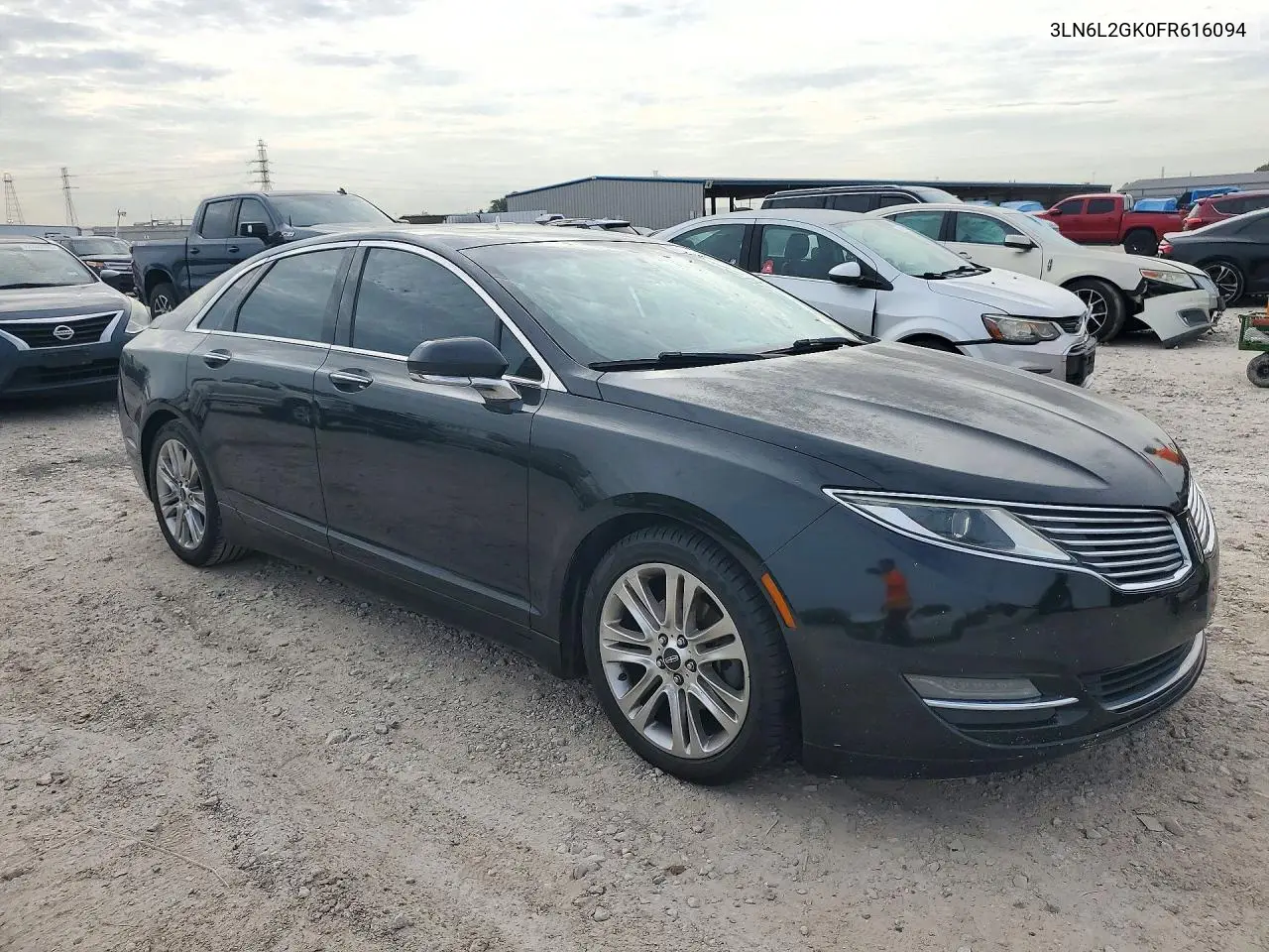 2015 LINCOLN MKZ VIN 3LN6L2GK0FR616094 — фото 4