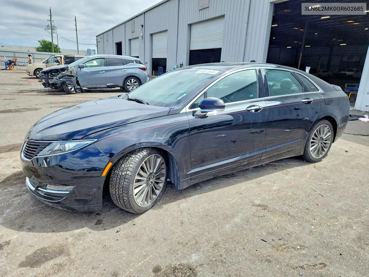 LINCOLN MKZ 2016, VIN 3LN6L2MK0GR602685