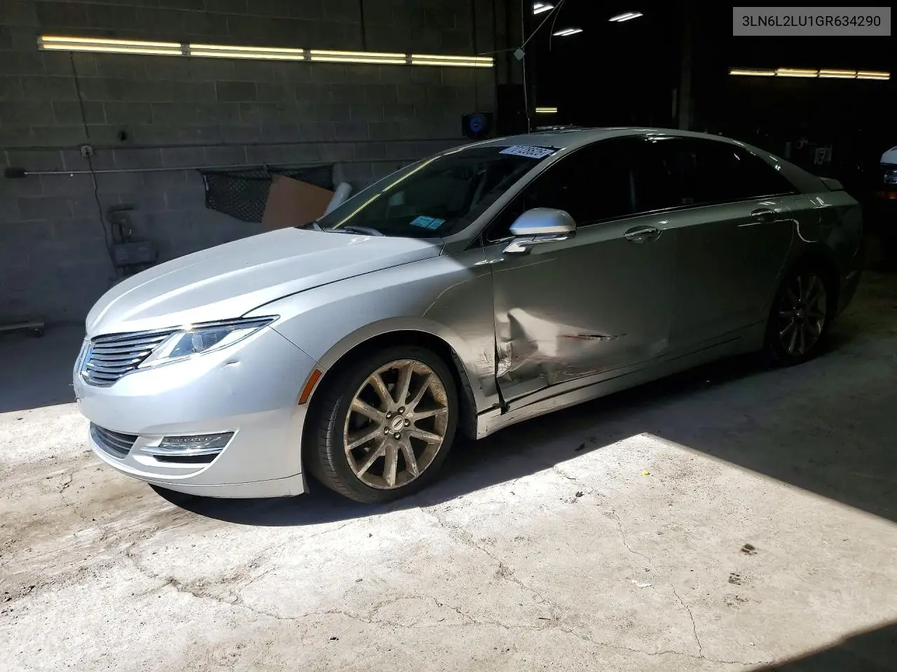 LINCOLN MKZ 2016, VIN 3LN6L2LU1GR634290