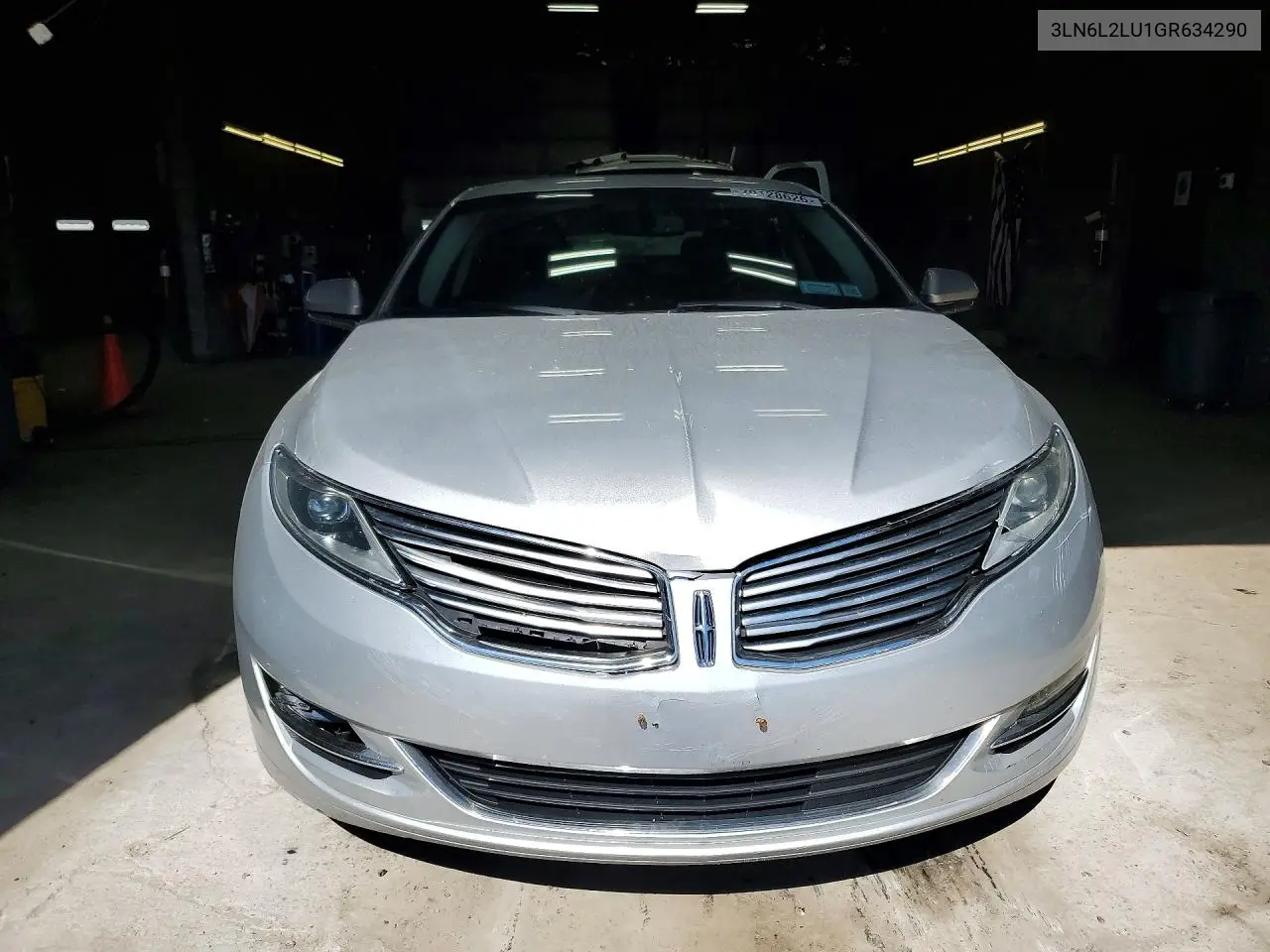 2016 LINCOLN MKZ VIN 3LN6L2LU1GR634290 — фото 5
