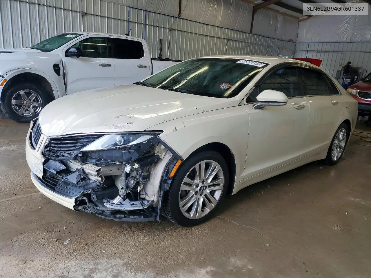 LINCOLN MKZ 2016, VIN 3LN6L2G94GR601337