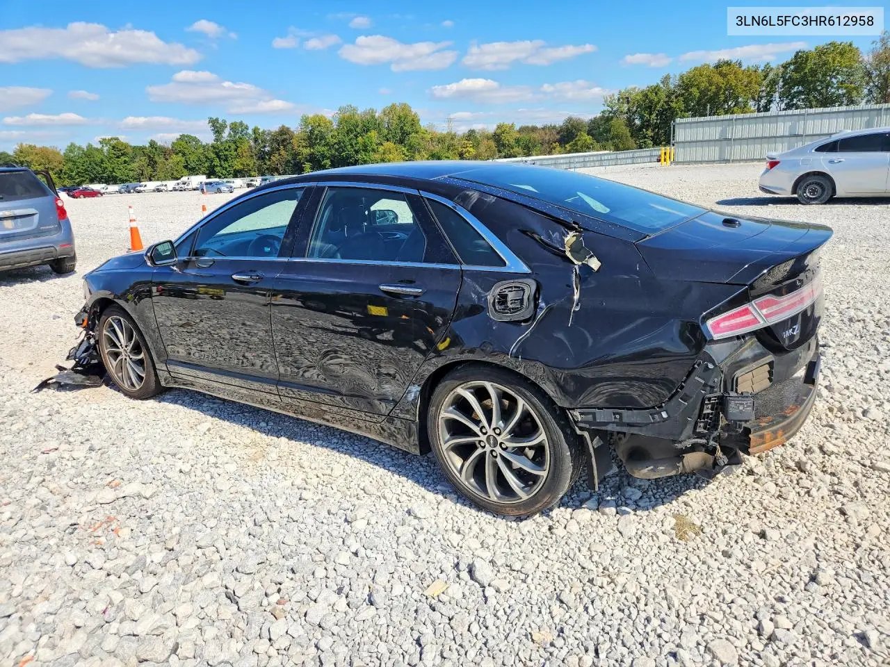 2017 LINCOLN MKZ VIN 3LN6L5FC3HR612958 — фото 2