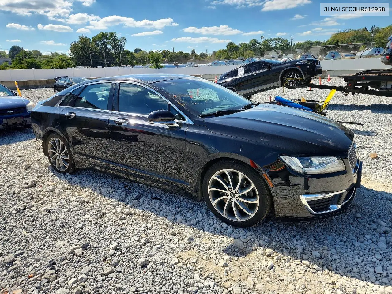 2017 LINCOLN MKZ VIN 3LN6L5FC3HR612958 — фото 4