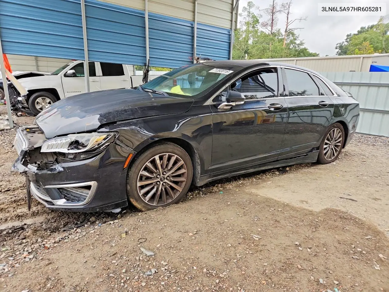 LINCOLN MKZ 2017, VIN 3LN6L5A97HR605281