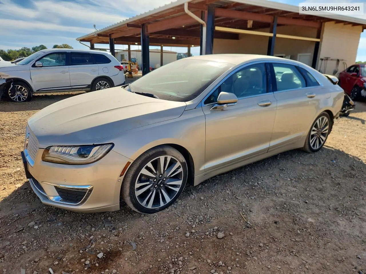 LINCOLN MKZ 2017, VIN 3LN6L5MU9HR643241