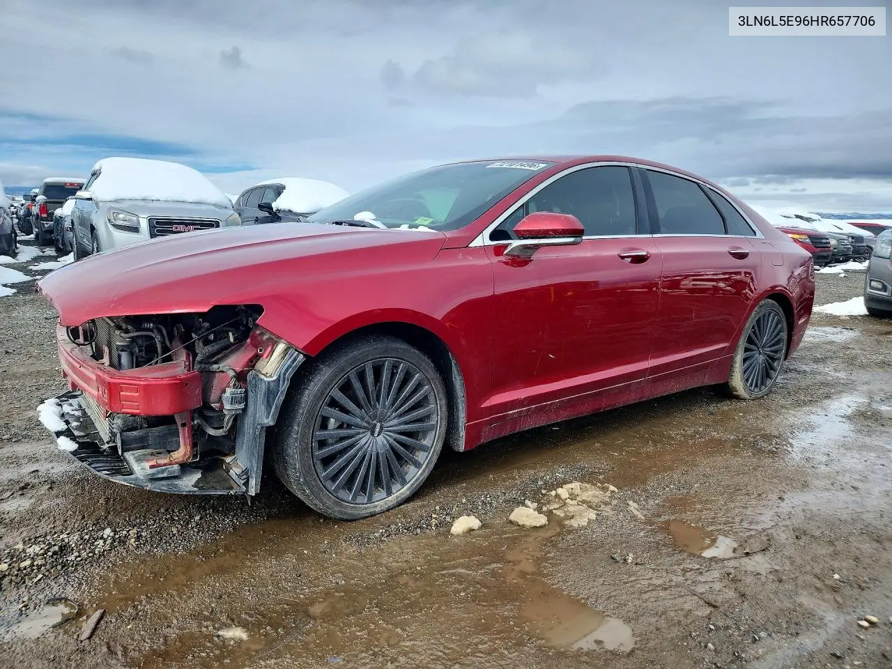 LINCOLN MKZ 2017, VIN 3LN6L5E96HR657706