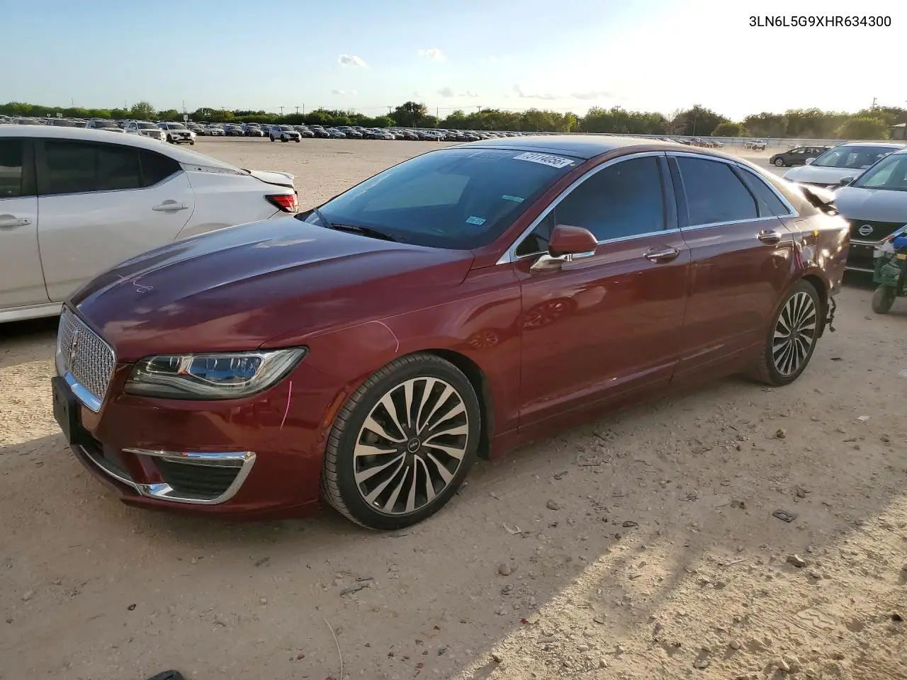 LINCOLN MKZ 2017, VIN 3LN6L5G9XHR634300