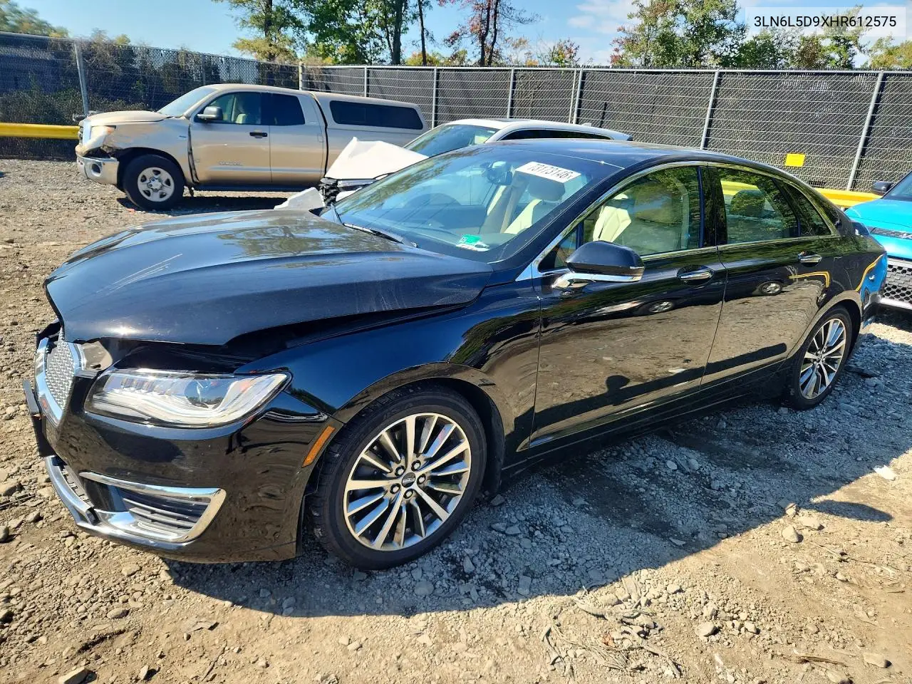 LINCOLN MKZ 2017, VIN 3LN6L5D9XHR612575