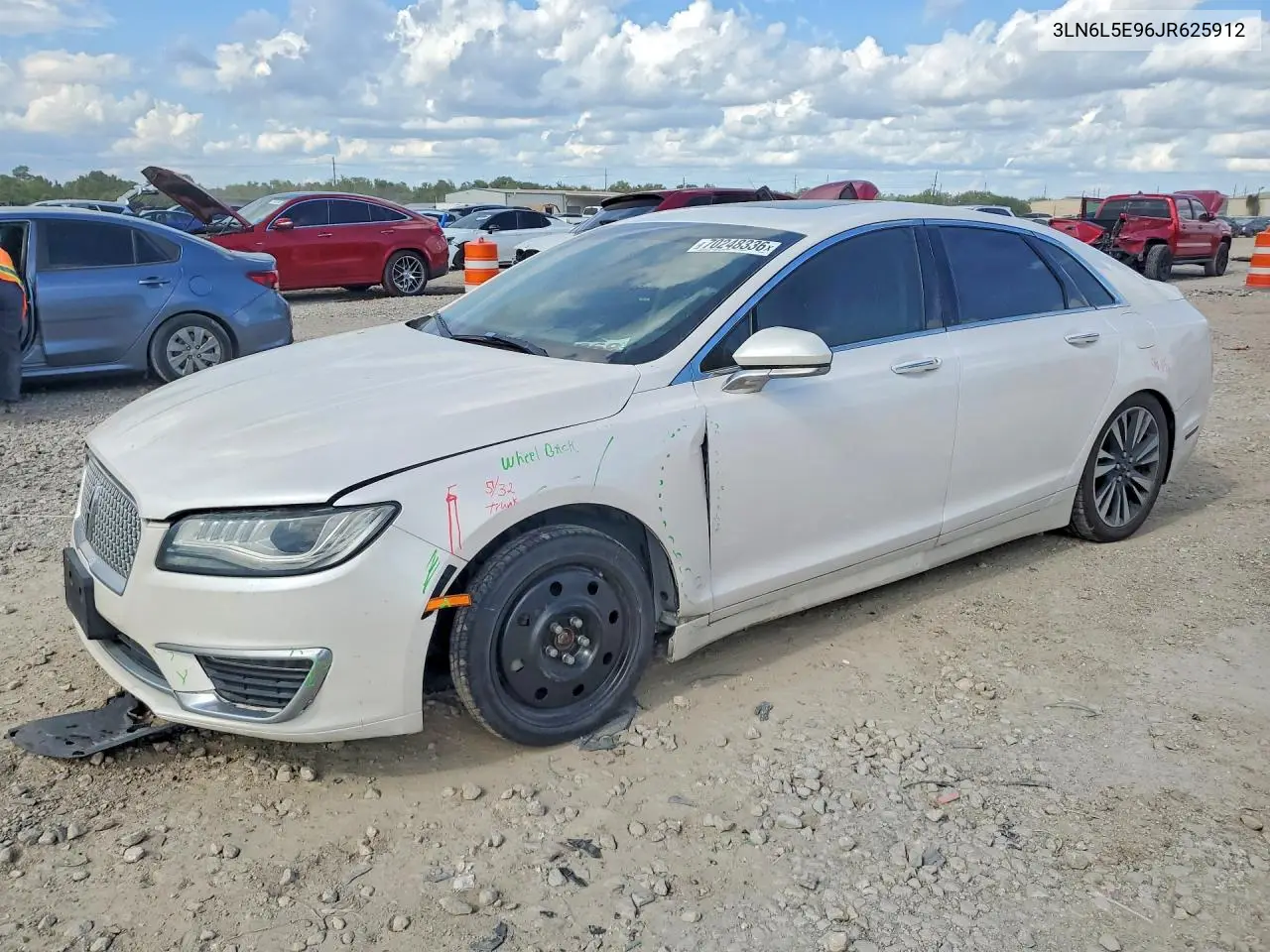 LINCOLN MKZ 2018, VIN 3LN6L5E96JR625912