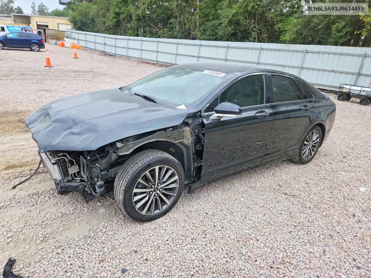 LINCOLN MKZ 2018, VIN 3LN6L5A93JR614453