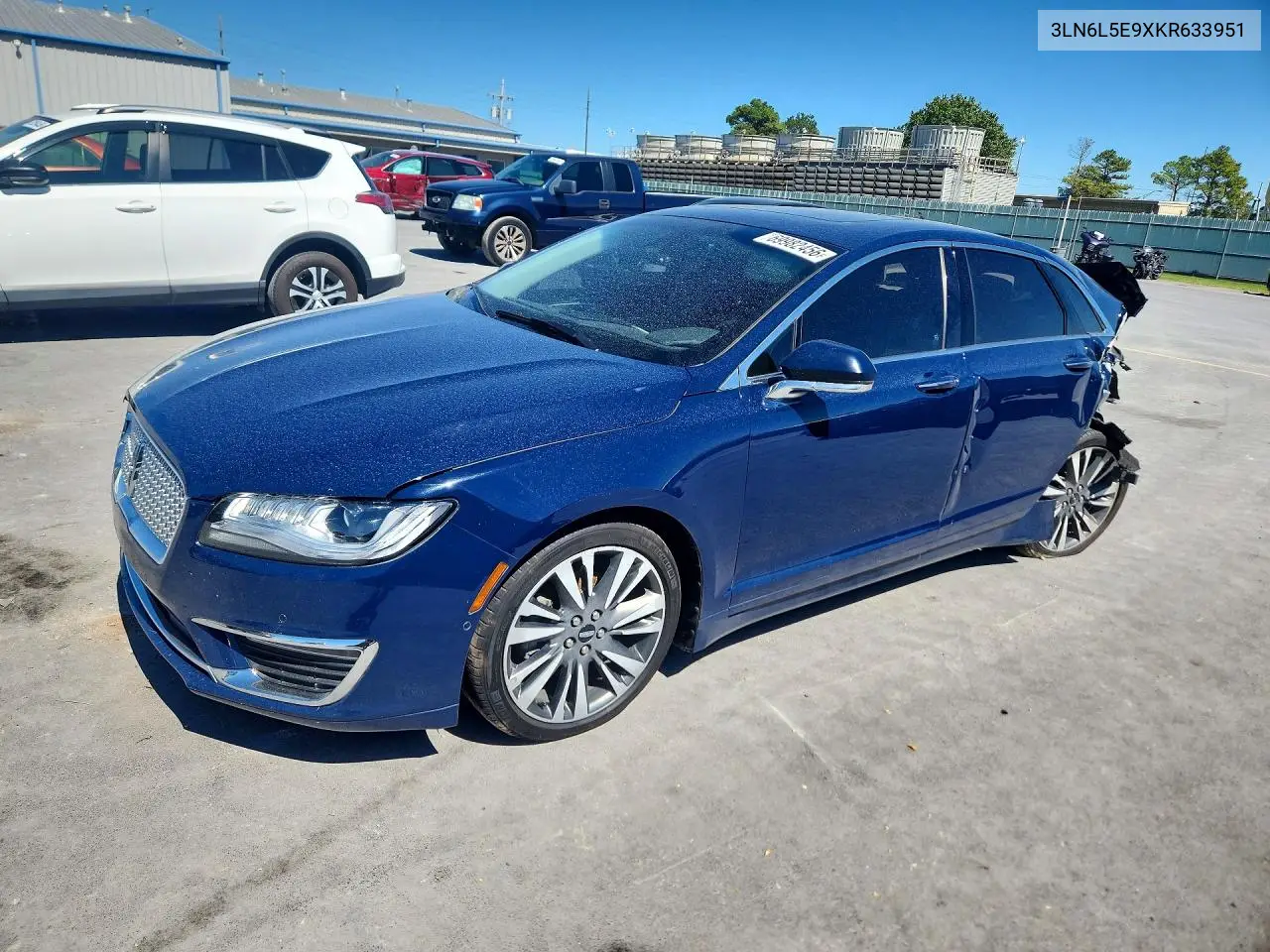 LINCOLN MKZ 2019, VIN 3LN6L5E9XKR633951