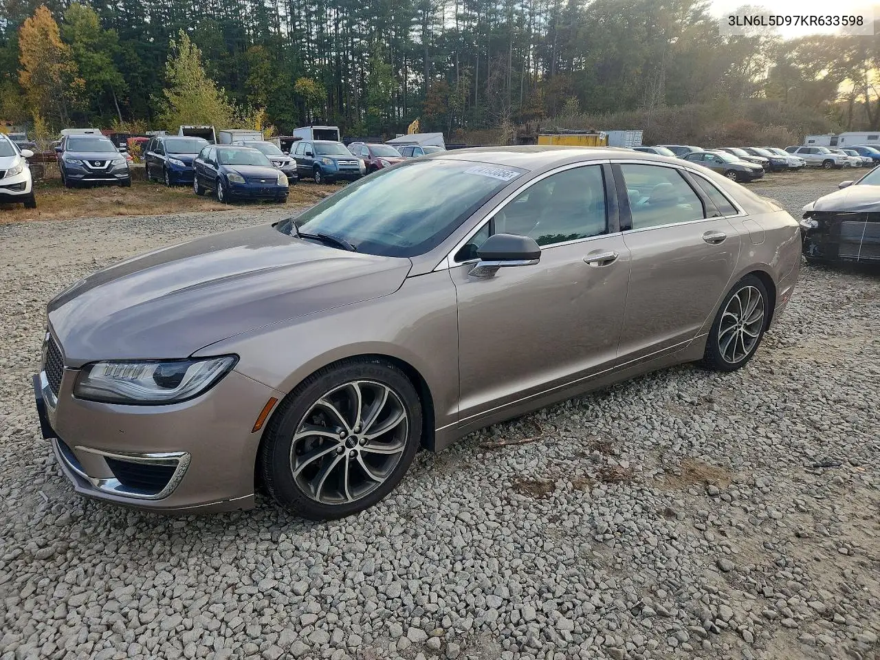 LINCOLN MKZ 2019, VIN 3LN6L5D97KR633598