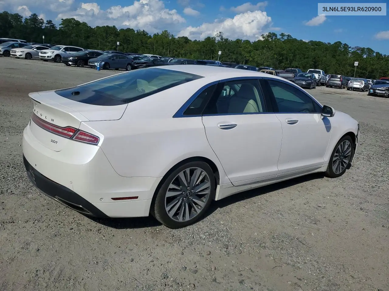 2020 LINCOLN MKZ VIN 3LN6L5E93LR620900 — фото 3