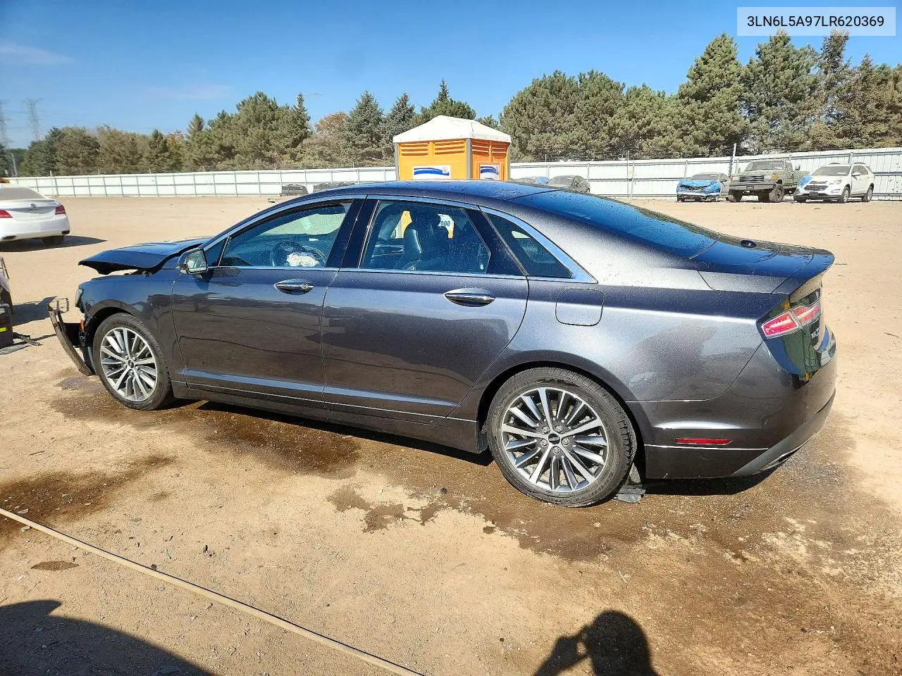 2020 LINCOLN MKZ VIN 3LN6L5A97LR620369 — фото 2