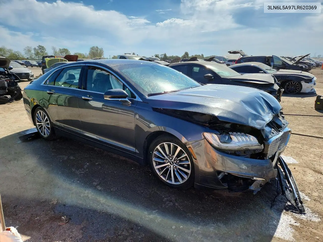 2020 LINCOLN MKZ VIN 3LN6L5A97LR620369 — фото 4
