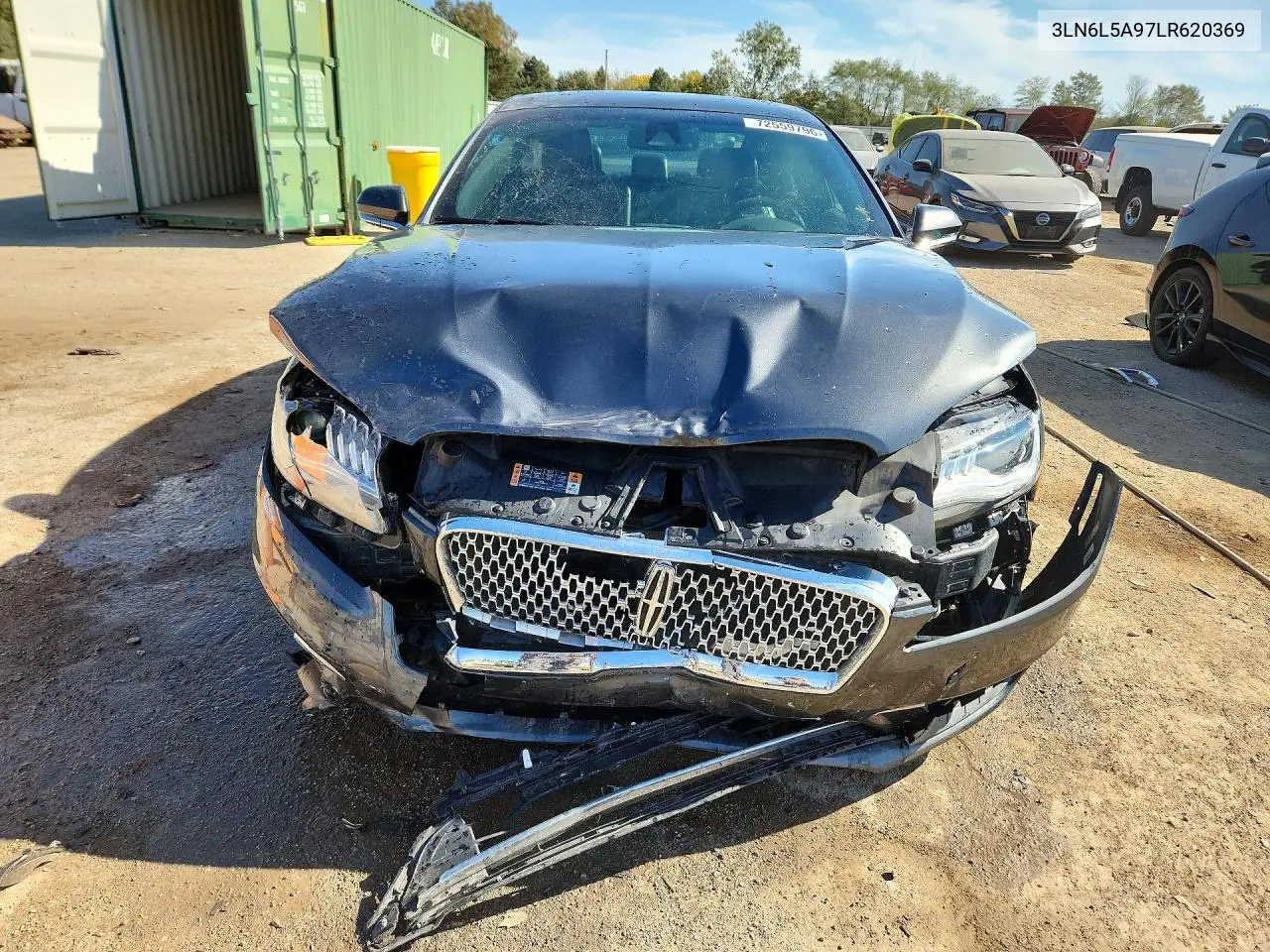 2020 LINCOLN MKZ VIN 3LN6L5A97LR620369 — фото 5