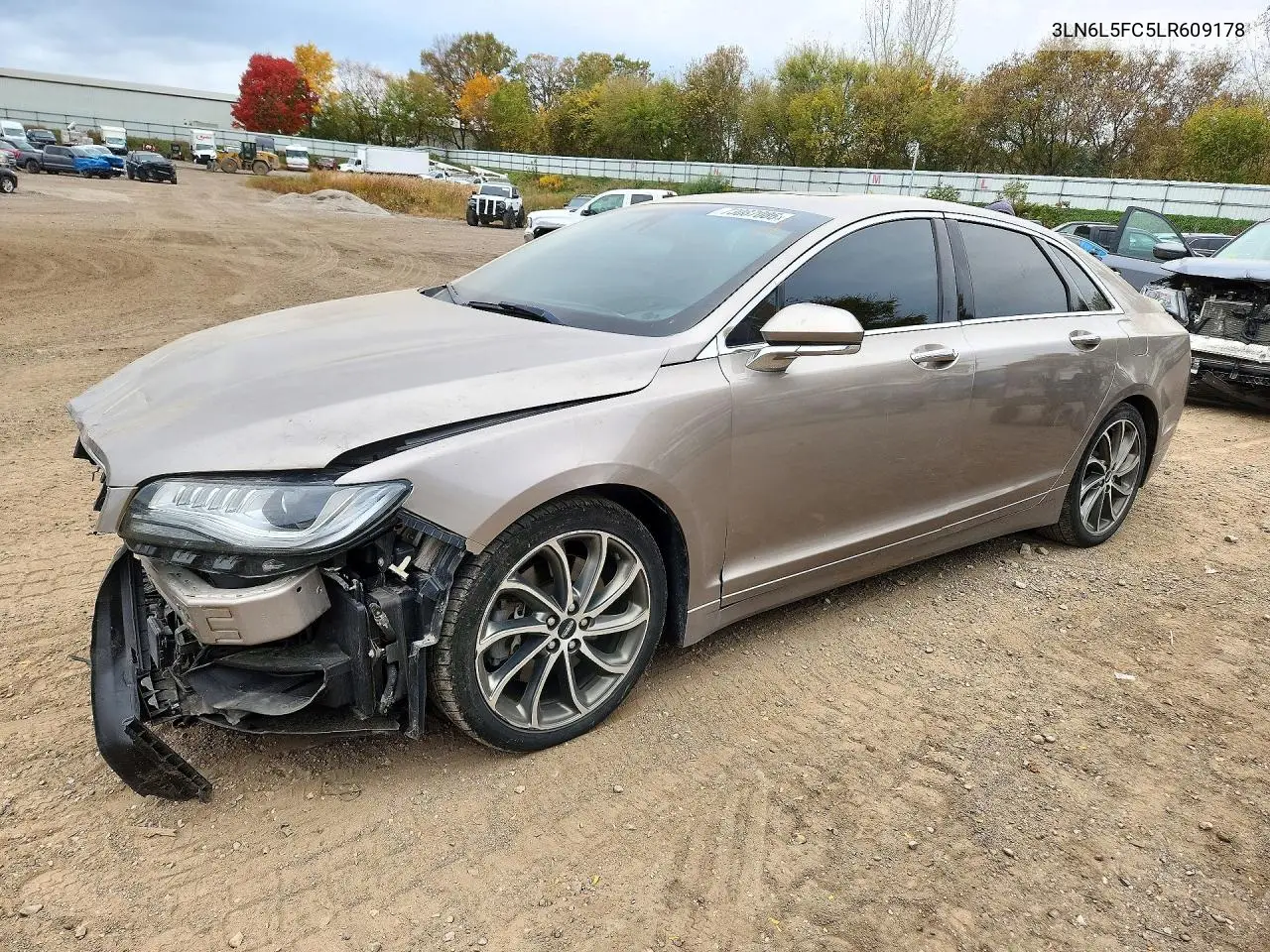 LINCOLN MKZ 2020, VIN 3LN6L5FC5LR609178
