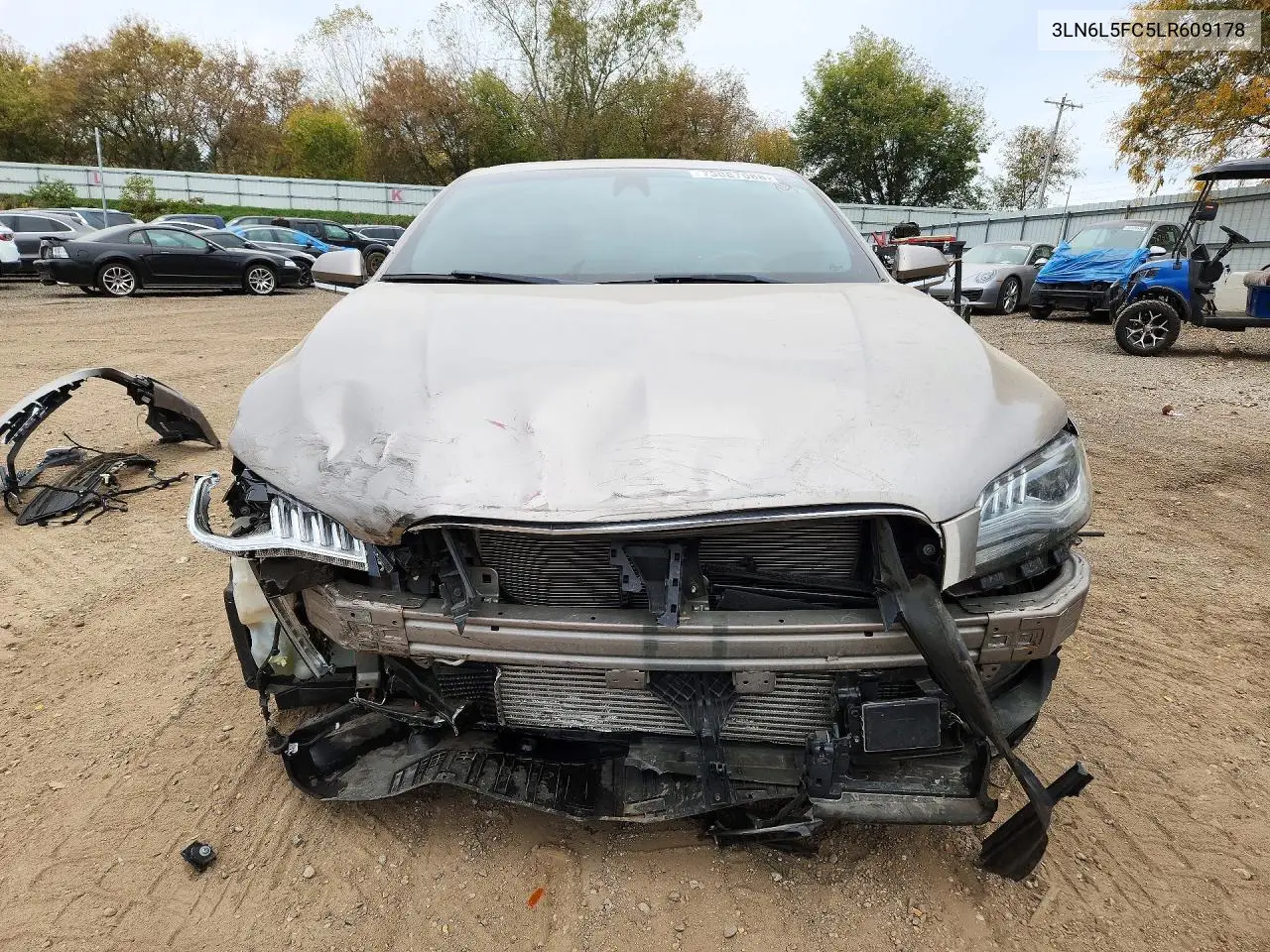 2020 LINCOLN MKZ VIN 3LN6L5FC5LR609178 — фото 5