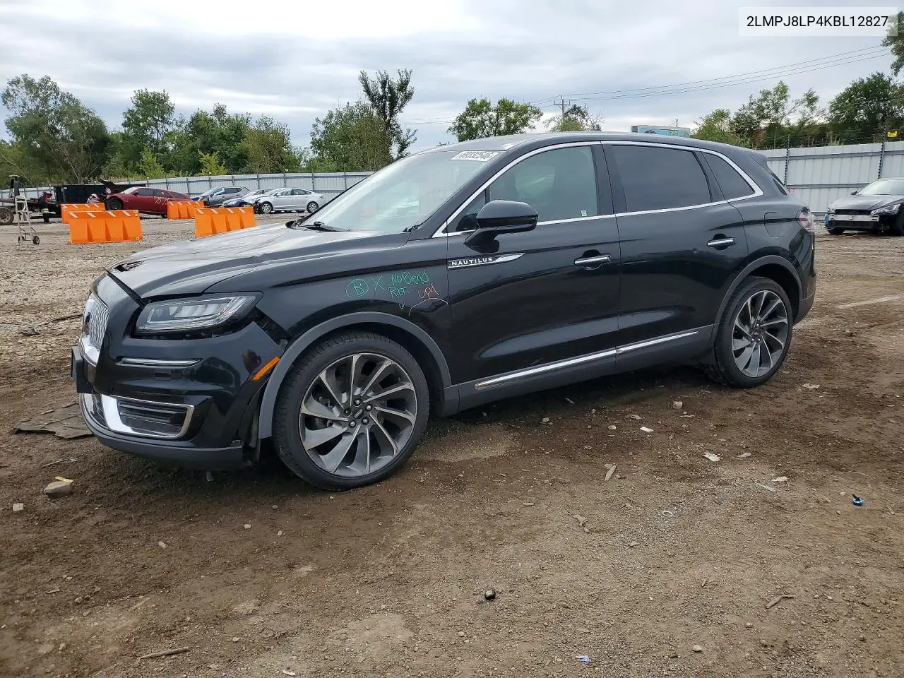 LINCOLN NAUTILUS 2019, VIN 2LMPJ8LP4KBL12827