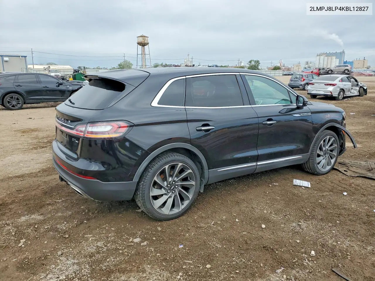 2019 LINCOLN NAUTILUS VIN 2LMPJ8LP4KBL12827 — фото 3