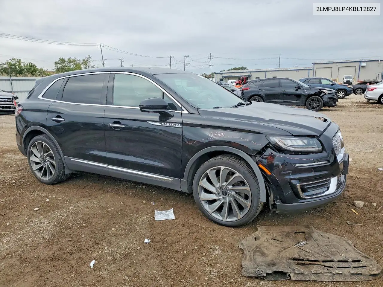 2019 LINCOLN NAUTILUS VIN 2LMPJ8LP4KBL12827 — фото 4