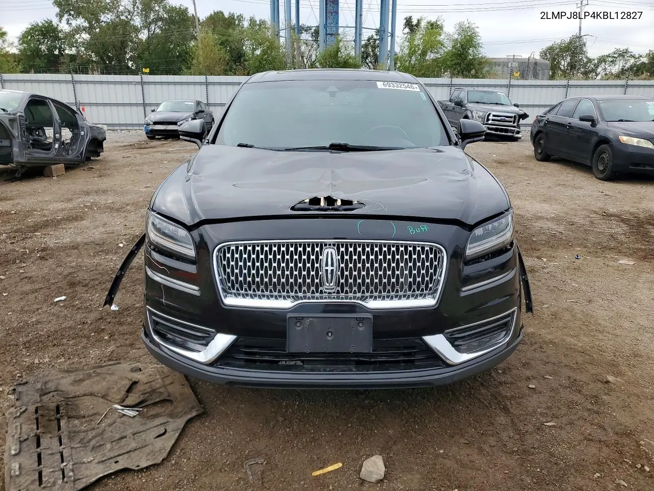 2019 LINCOLN NAUTILUS VIN 2LMPJ8LP4KBL12827 — фото 5