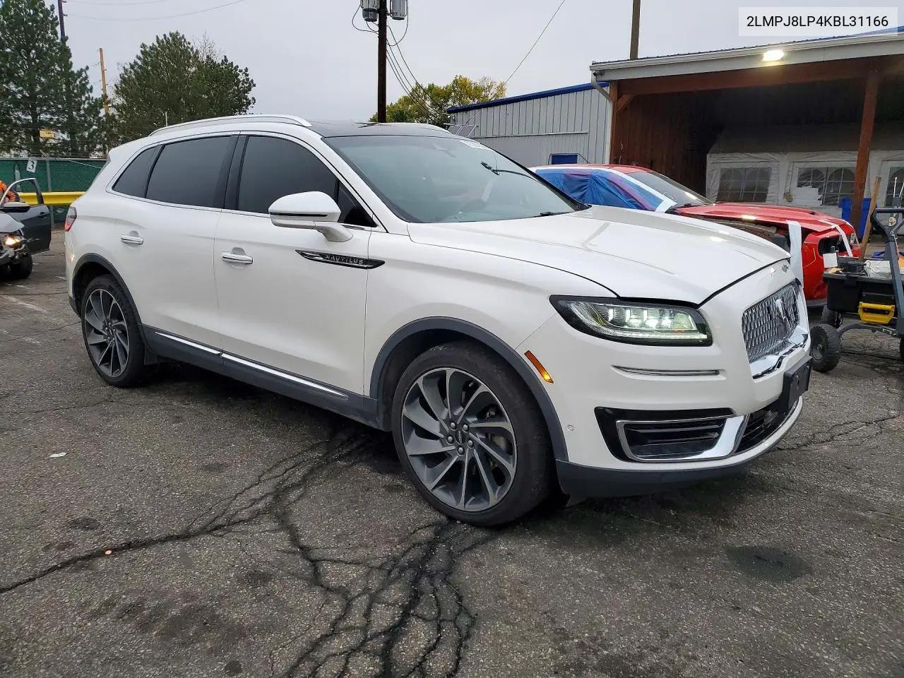 2019 LINCOLN NAUTILUS VIN 2LMPJ8LP4KBL31166 — фото 4