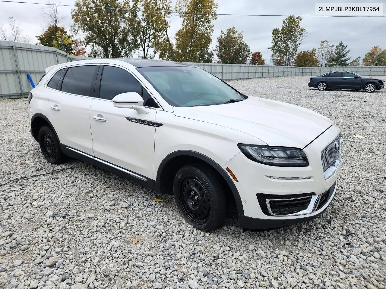 2019 LINCOLN NAUTILUS VIN 2LMPJ8LP3KBL17954 — фото 4