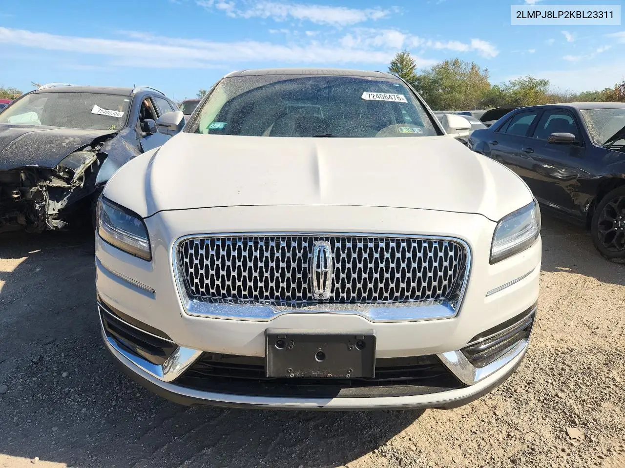 2019 LINCOLN NAUTILUS VIN 2LMPJ8LP2KBL23311 — фото 5
