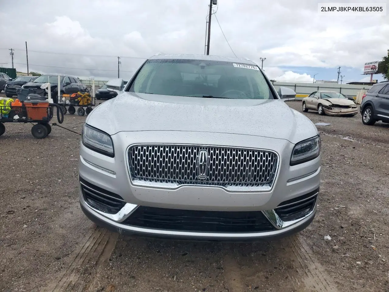 2019 LINCOLN NAUTILUS VIN 2LMPJ8KP4KBL63505 — фото 5