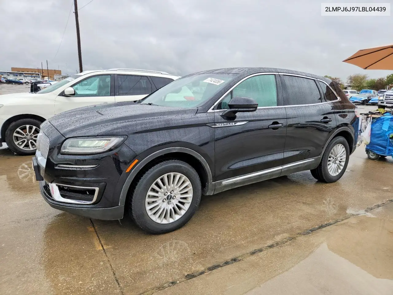LINCOLN NAUTILUS 2020, VIN 2LMPJ6J97LBL04439
