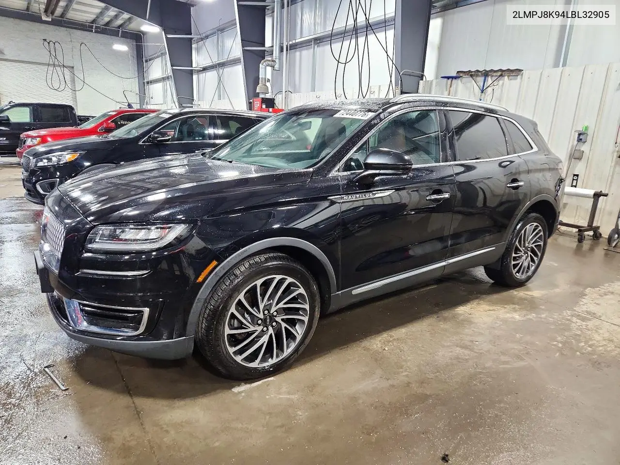 LINCOLN NAUTILUS 2020, VIN 2LMPJ8K94LBL32905