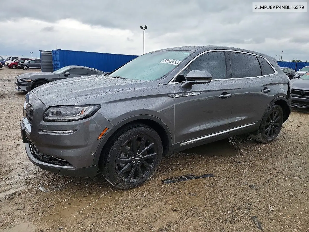 LINCOLN NAUTILUS 2022, VIN 2LMPJ8KP4NBL16379