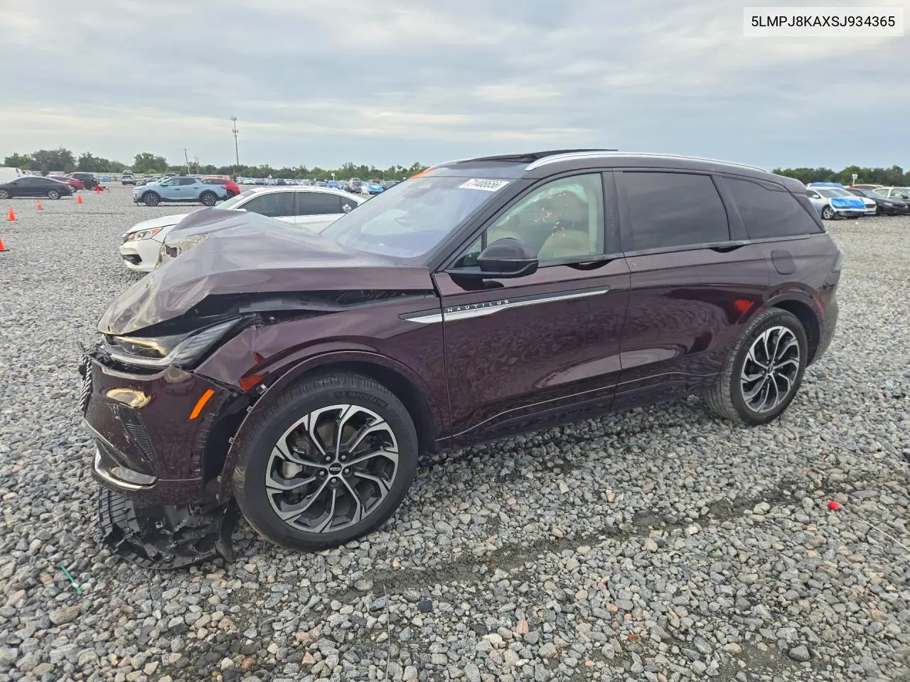 LINCOLN NAUTILUS 2025, VIN 5LMPJ8KAXSJ934365