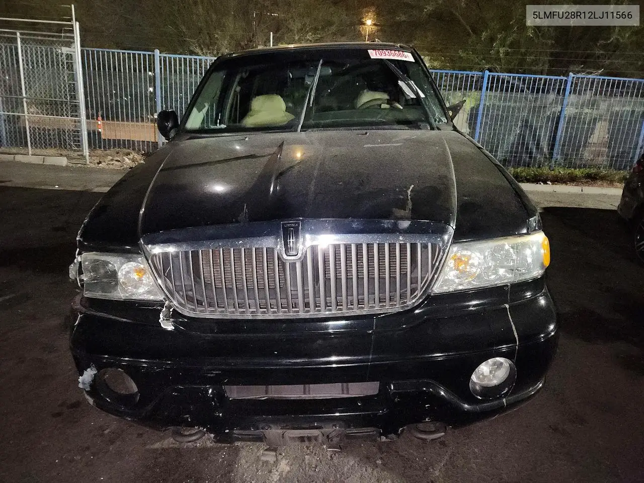 2002 LINCOLN NAVIGATOR VIN 5LMFU28R12LJ11566 — фото 5