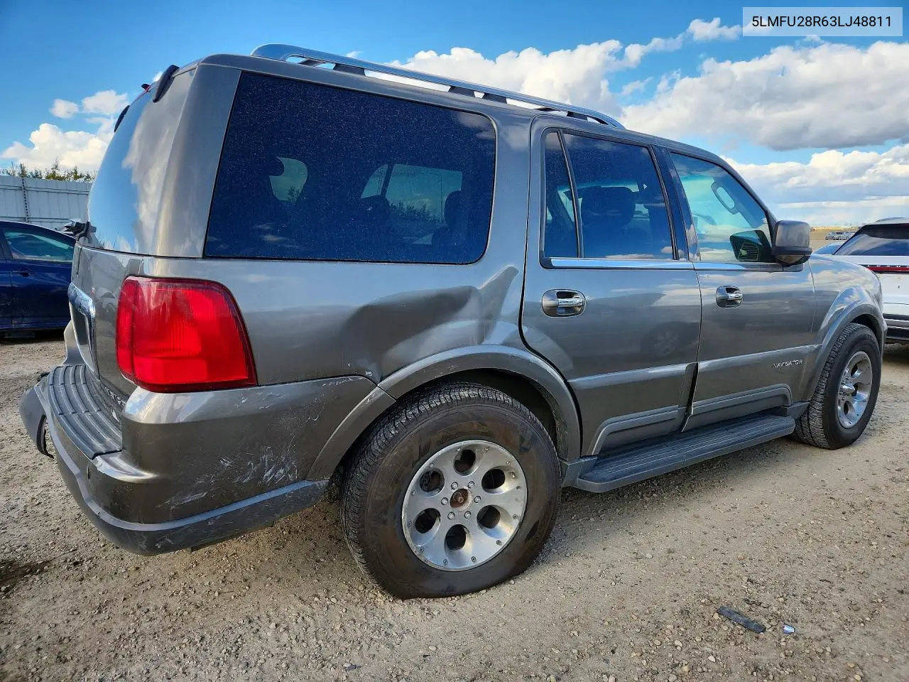 2003 LINCOLN NAVIGATOR VIN 5LMFU28R63LJ48811 — фото 3