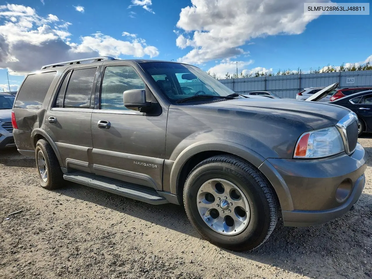 2003 LINCOLN NAVIGATOR VIN 5LMFU28R63LJ48811 — фото 4