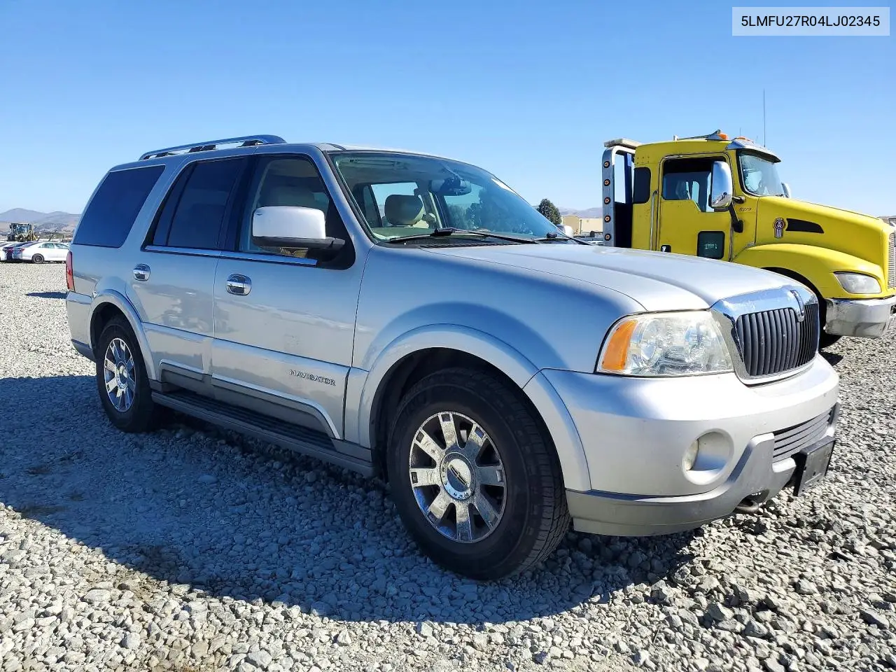 2004 LINCOLN NAVIGATOR VIN 5LMFU27R04LJ02345 — фото 4