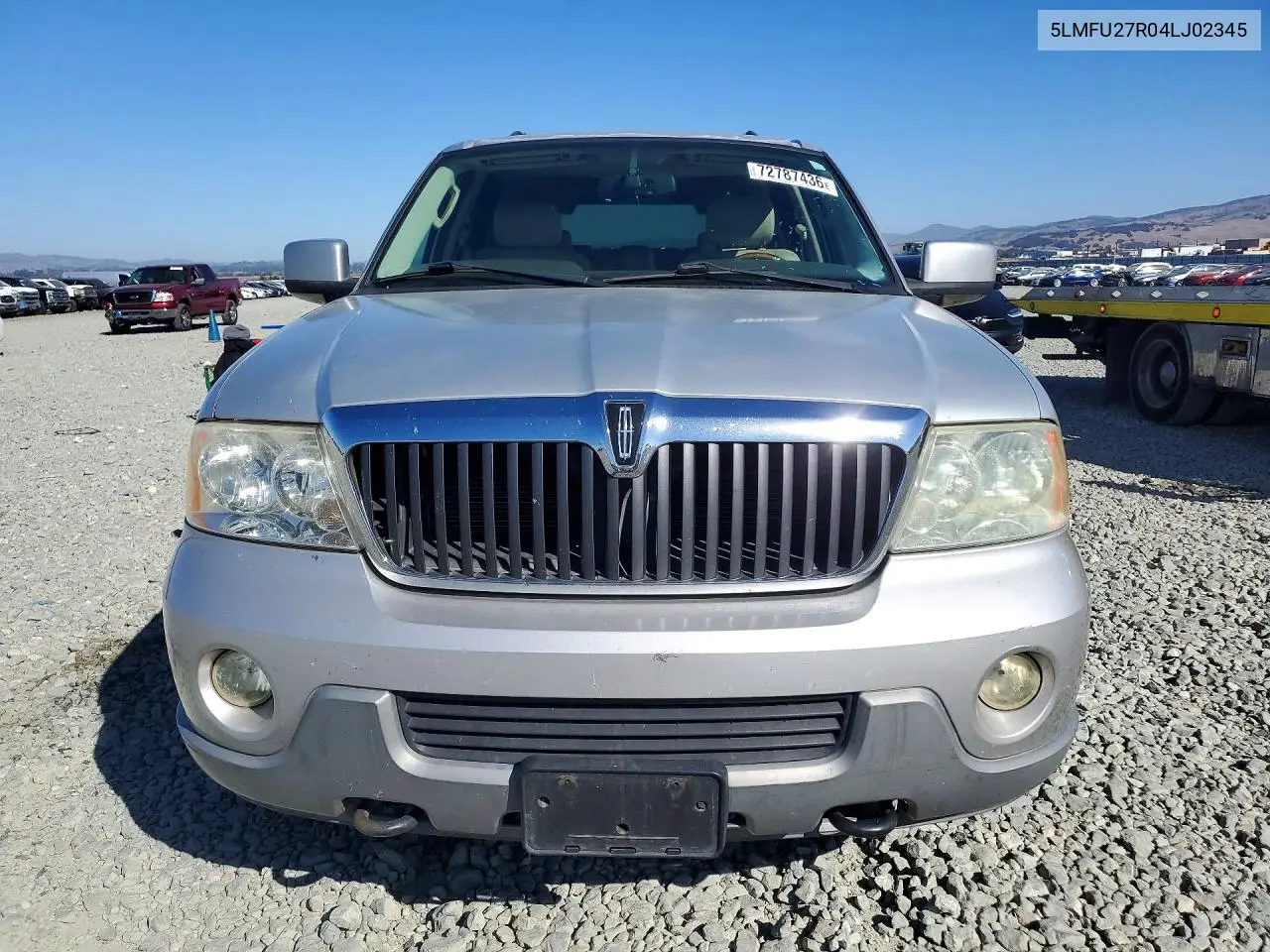 2004 LINCOLN NAVIGATOR VIN 5LMFU27R04LJ02345 — фото 5